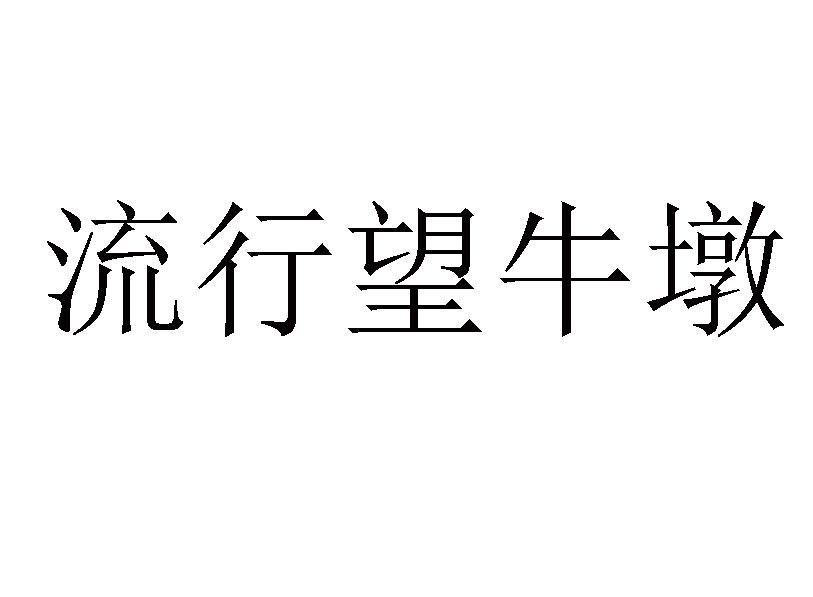 流行望牛墩 商标公告