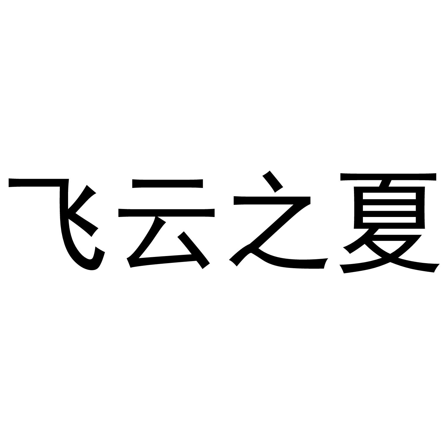 飞云之夏 商标公告