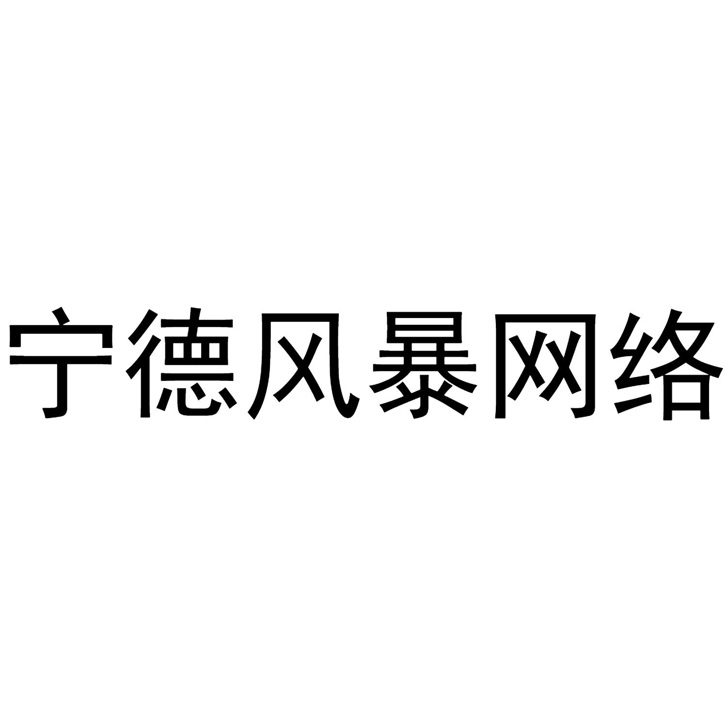 宁德风暴网络 商标公告